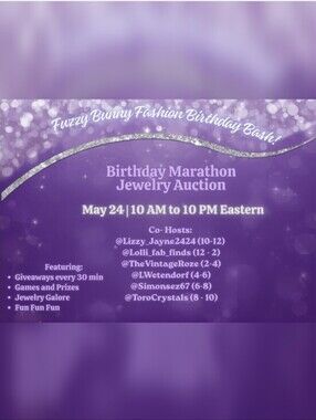 Happy Birthday Fuzzy - Unlisted Item in Show